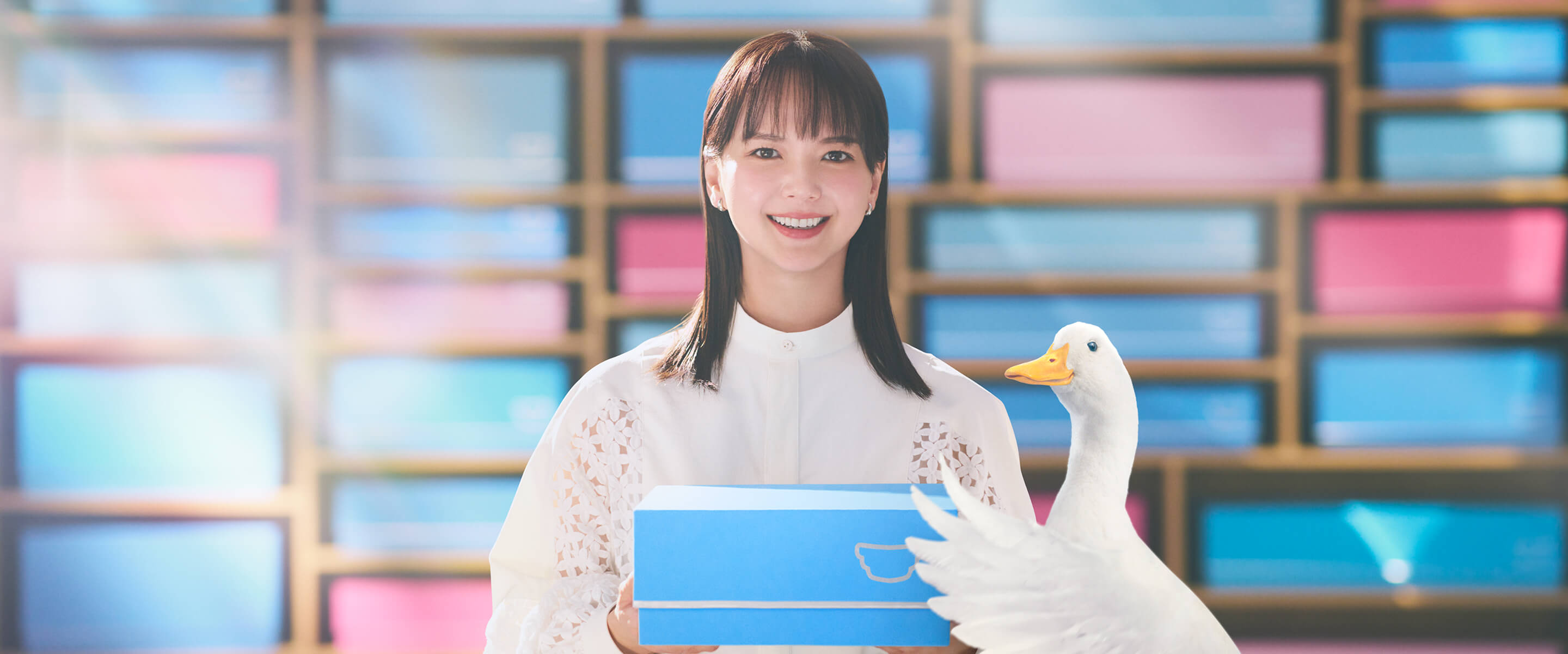 多部未華子さん、アフラックダック