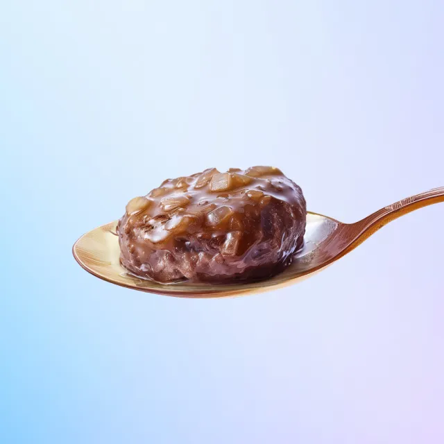 味の変わるハンバーグのイメージ写真